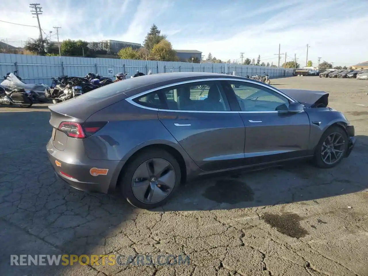 3 Photograph of a damaged car 5YJ3E1EB7LF635544 TESLA MODEL 3 2020