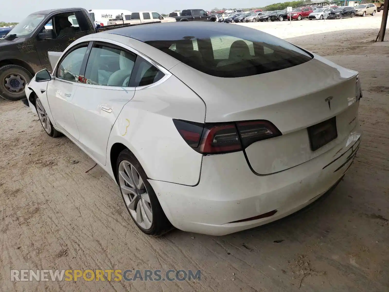 3 Photograph of a damaged car 5YJ3E1EB7LF769762 TESLA MODEL 3 2020