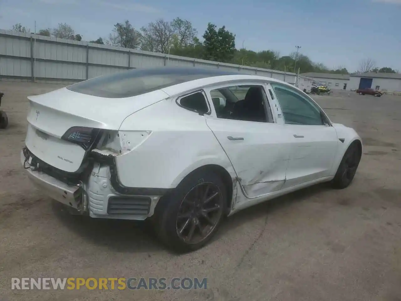 3 Photograph of a damaged car 5YJ3E1EB7LF790756 TESLA MODEL 3 2020