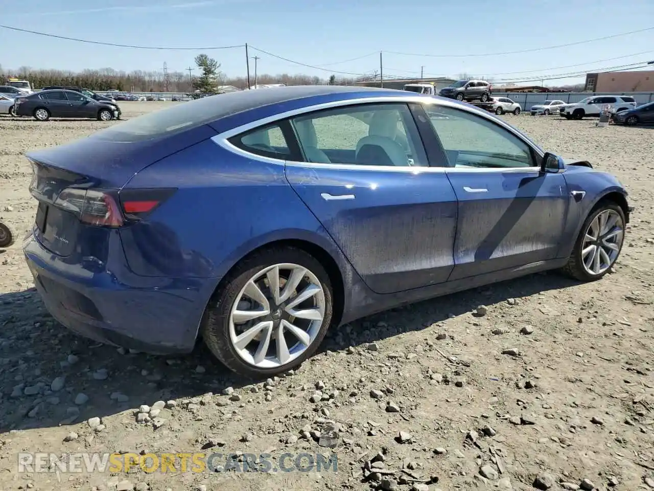 3 Photograph of a damaged car 5YJ3E1EB7LF791521 TESLA MODEL 3 2020