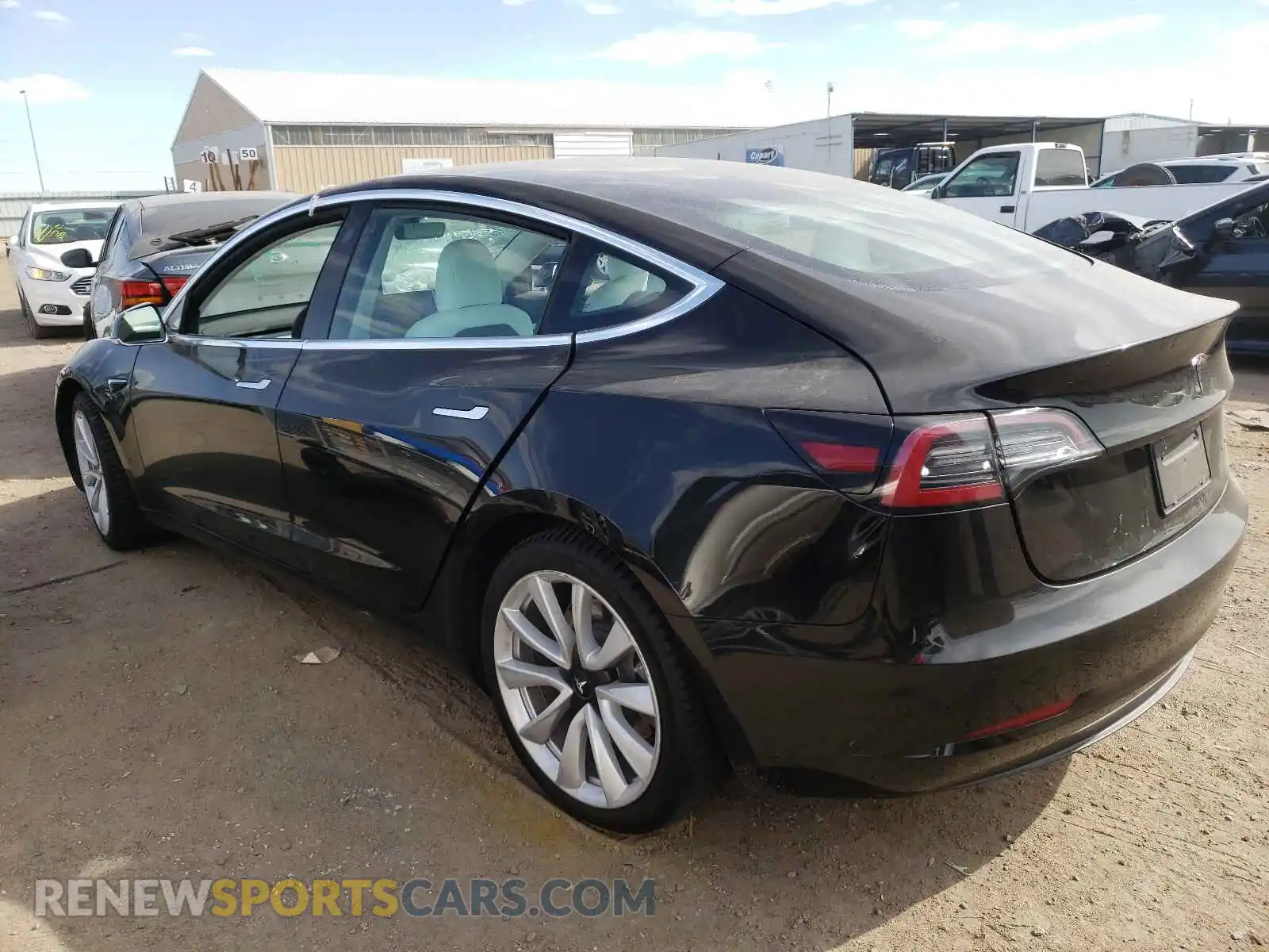 3 Photograph of a damaged car 5YJ3E1EB8LF622317 TESLA MODEL 3 2020