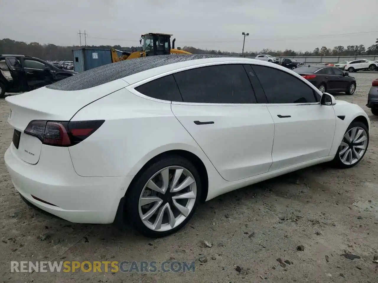 3 Photograph of a damaged car 5YJ3E1EB8LF667483 TESLA MODEL 3 2020