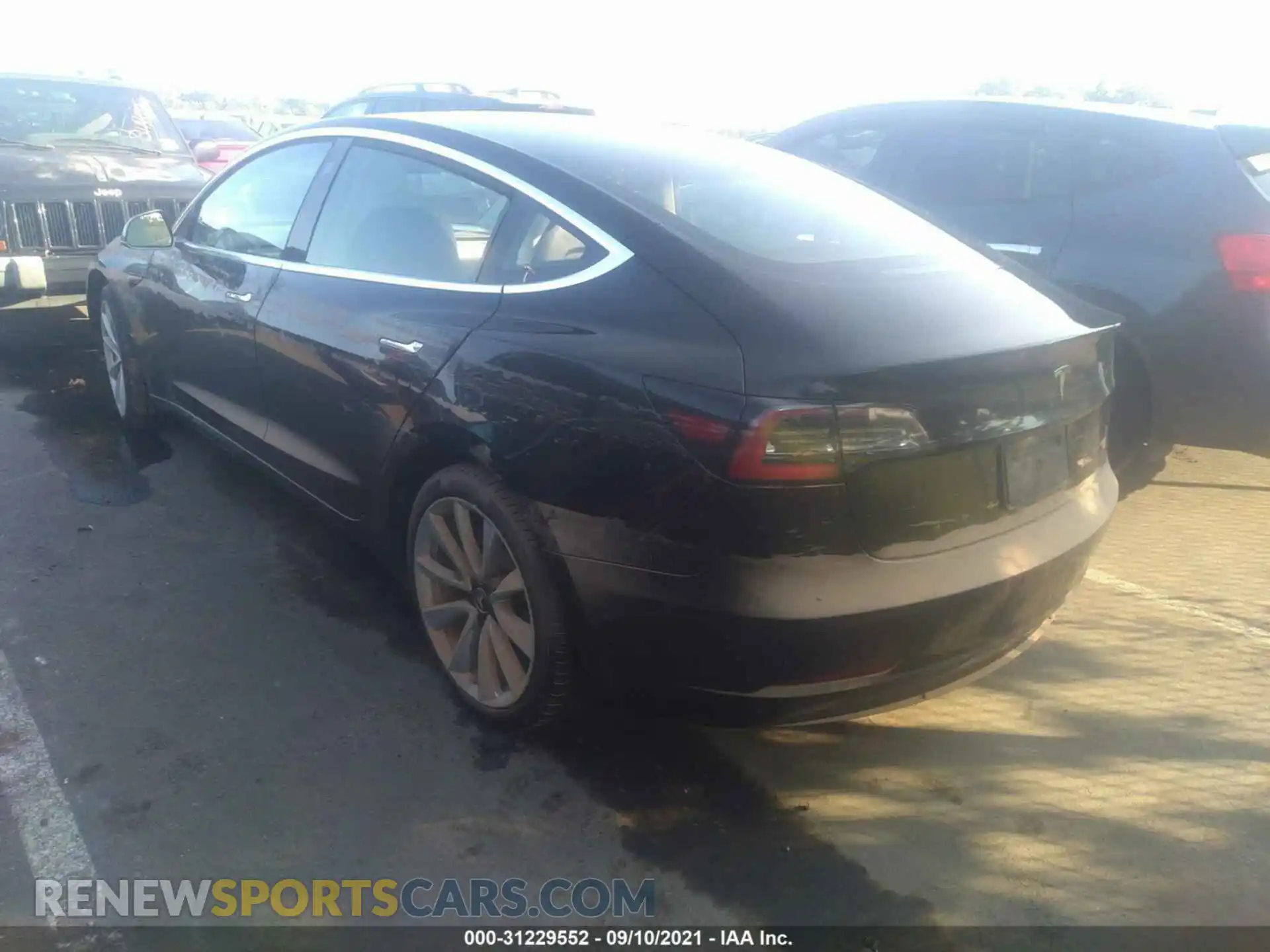 3 Photograph of a damaged car 5YJ3E1EB8LF668584 TESLA MODEL 3 2020