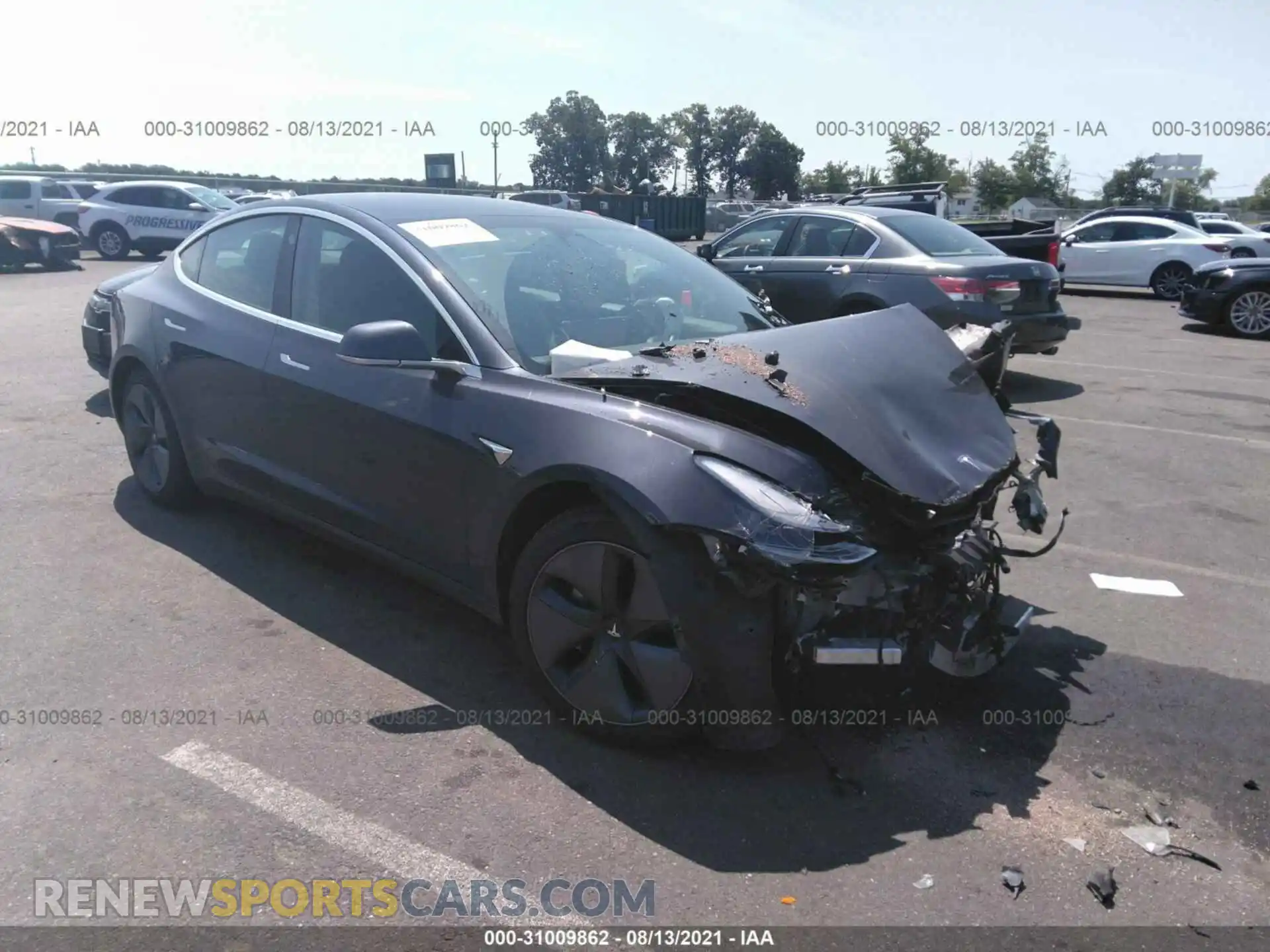 1 Фотография поврежденного автомобиля 5YJ3E1EB8LF794718 TESLA MODEL 3 2020