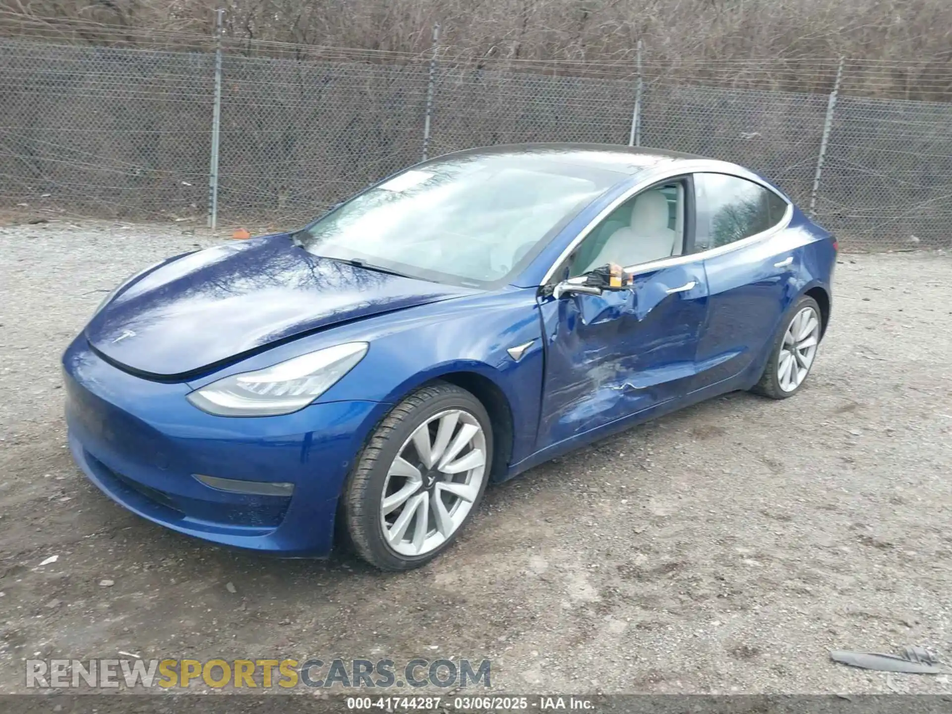 2 Photograph of a damaged car 5YJ3E1EB9LF601198 TESLA MODEL 3 2020