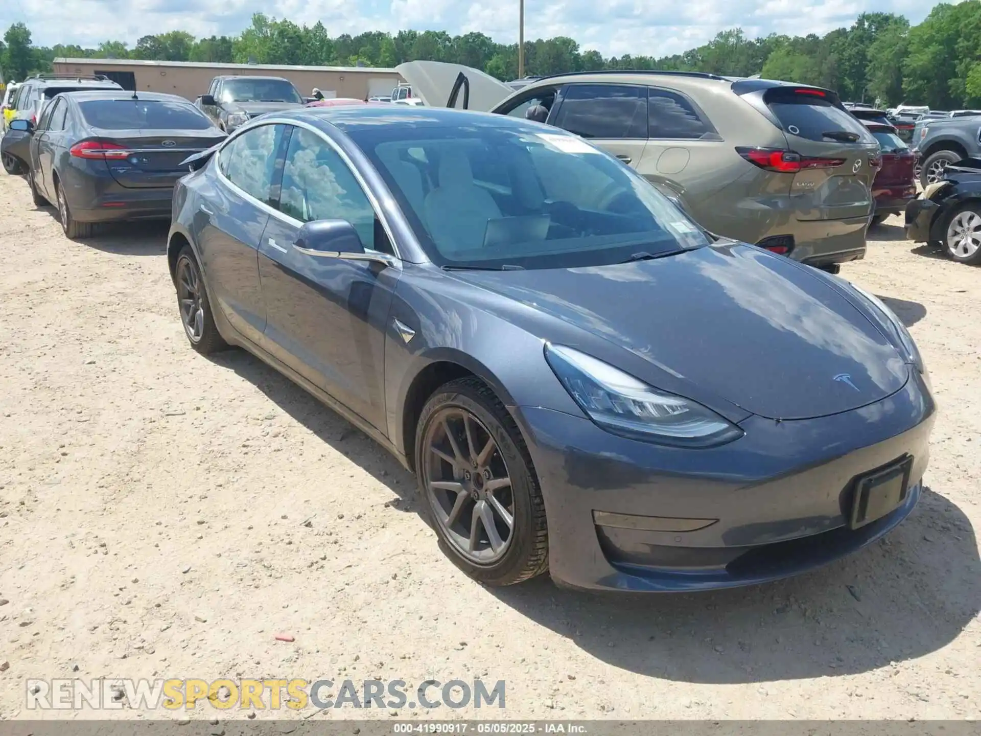 1 Фотография поврежденного автомобиля 5YJ3E1EB9LF667993 TESLA MODEL 3 2020