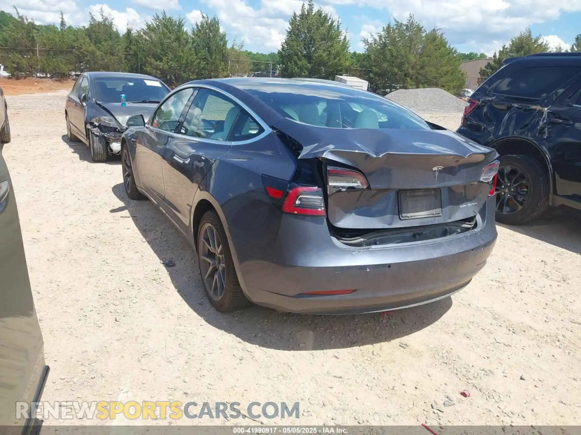 3 Фотография поврежденного автомобиля 5YJ3E1EB9LF667993 TESLA MODEL 3 2020