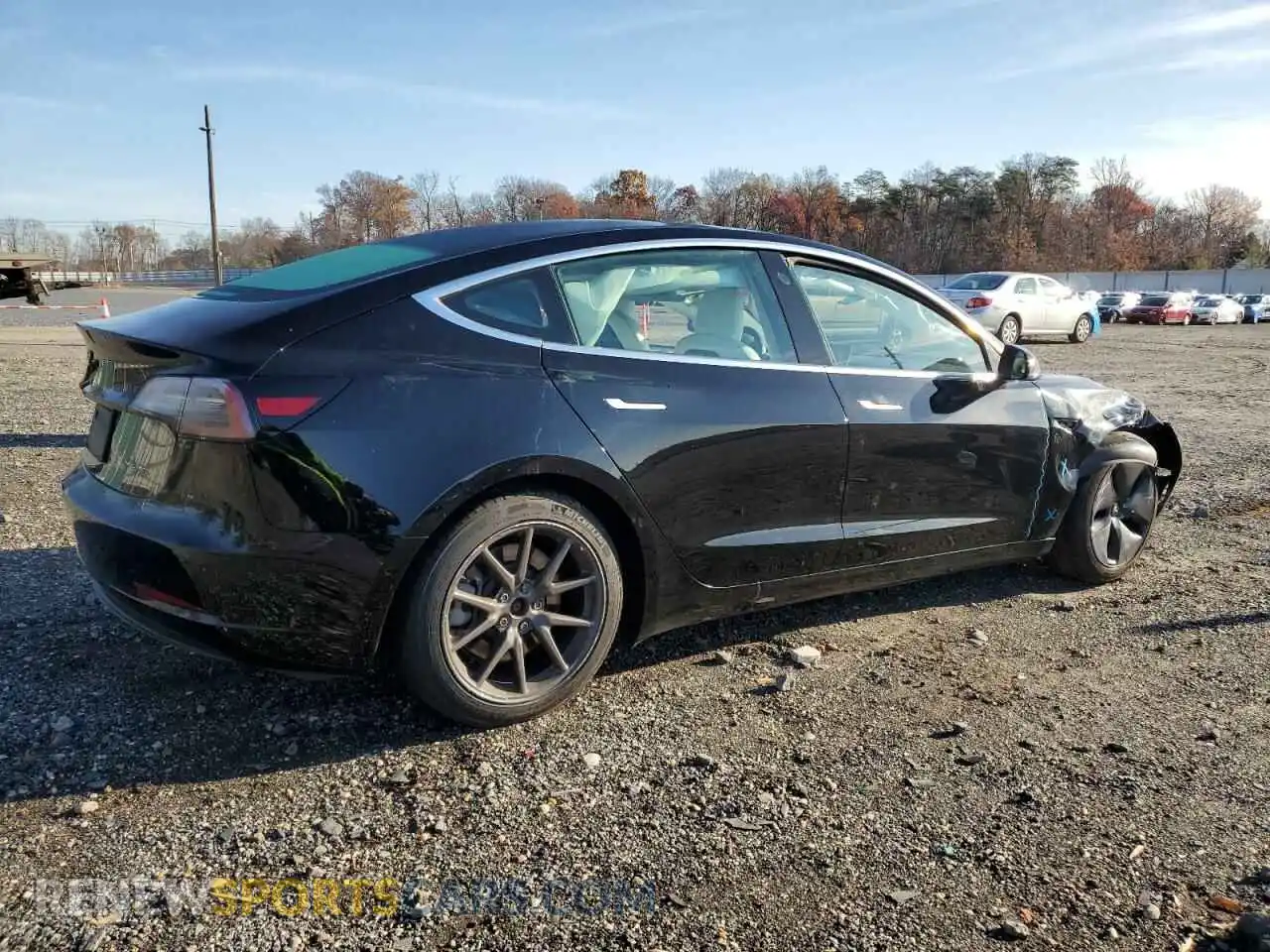 3 Photograph of a damaged car 5YJ3E1EBXLF600982 TESLA MODEL 3 2020