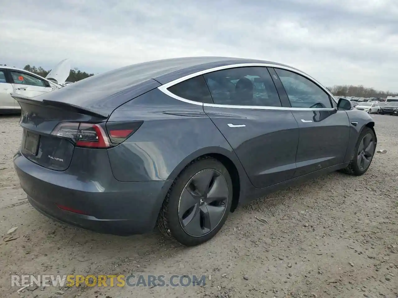 3 Photograph of a damaged car 5YJ3E1EBXLF616826 TESLA MODEL 3 2020