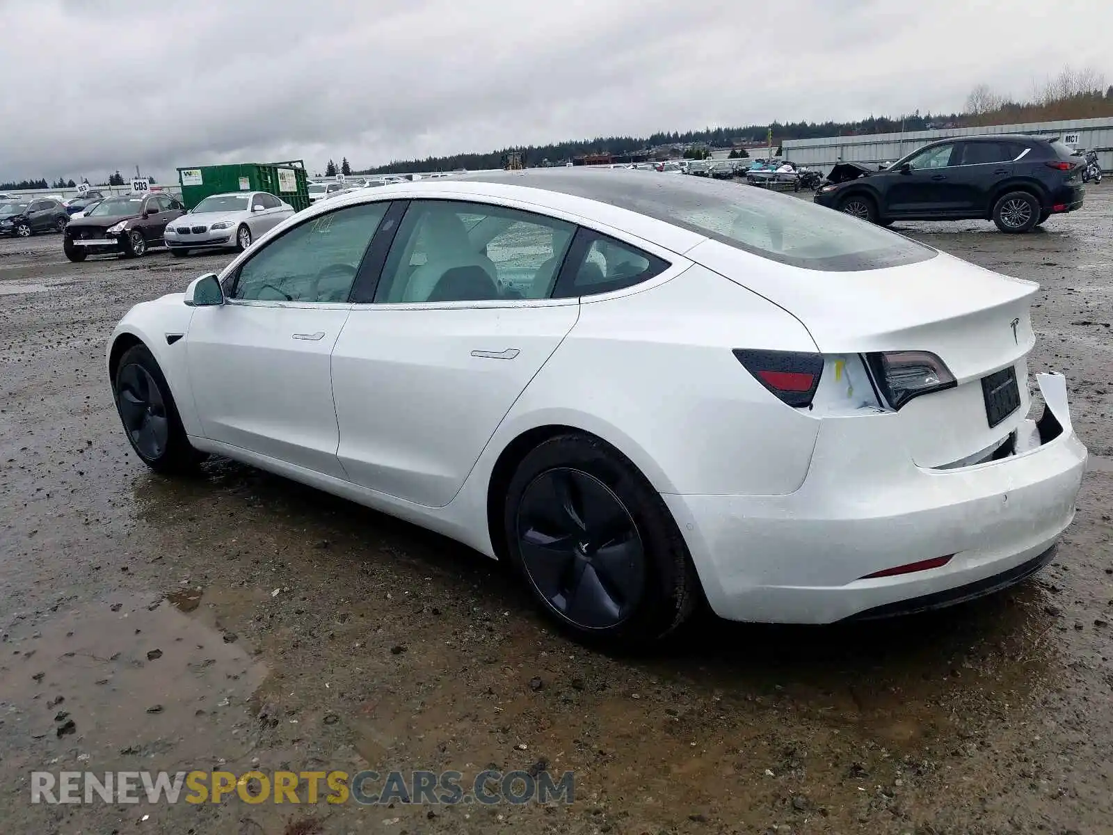 3 Photograph of a damaged car 5YJ3E1EBXLF622268 TESLA MODEL 3 2020