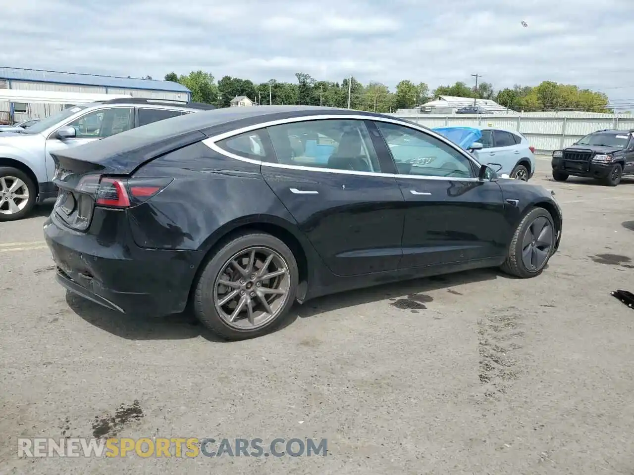 3 Photograph of a damaged car 5YJ3E1EBXLF635036 TESLA MODEL 3 2020