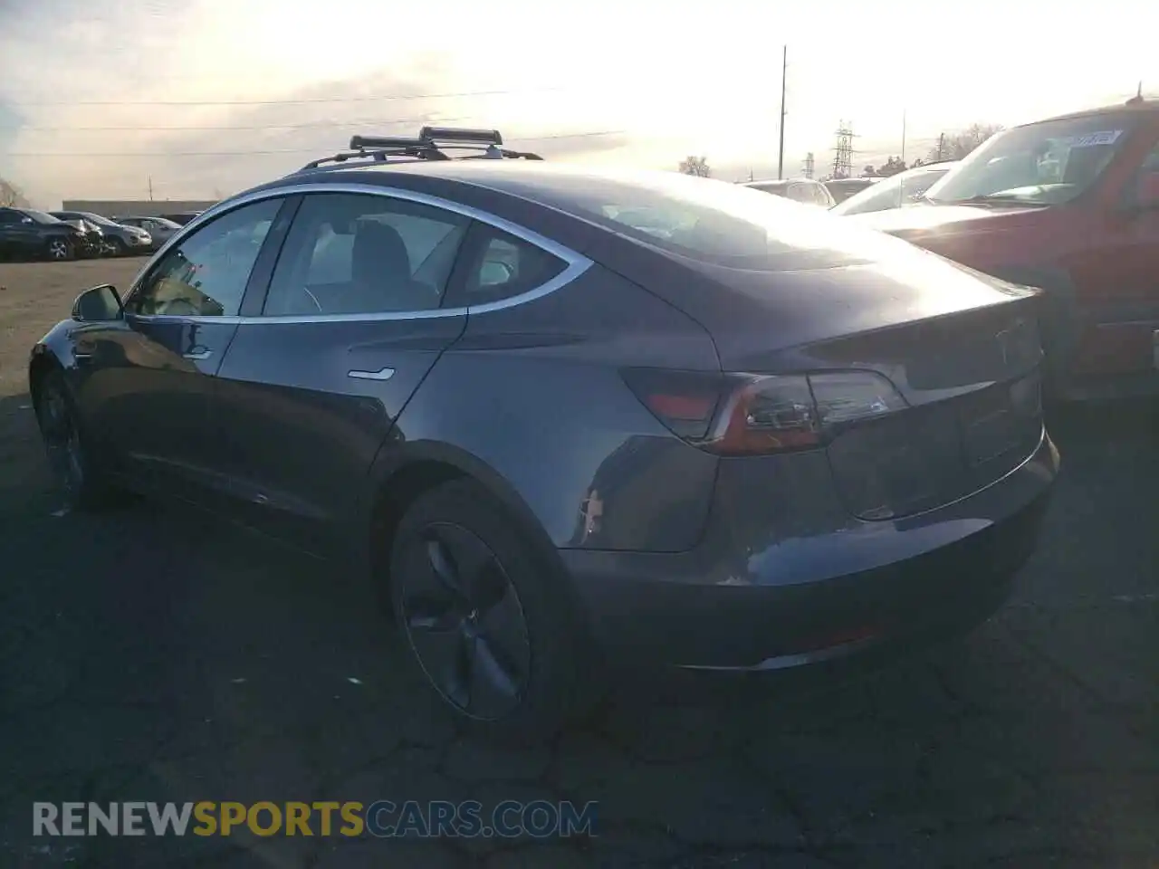 3 Photograph of a damaged car 5YJ3E1EBXLF649762 TESLA MODEL 3 2020