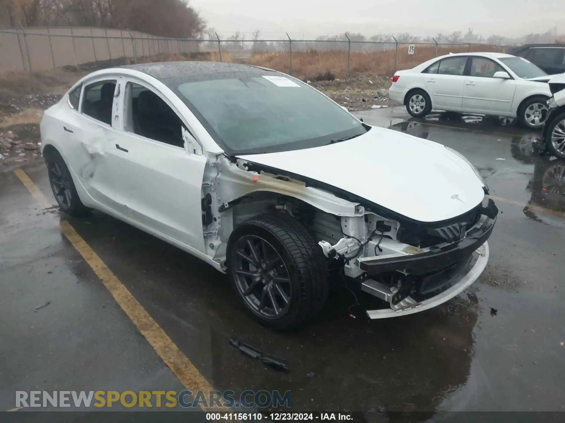 1 fotografías del automóvil dañado 5YJ3E1EBXLF711483 TESLA MODEL 3 2020