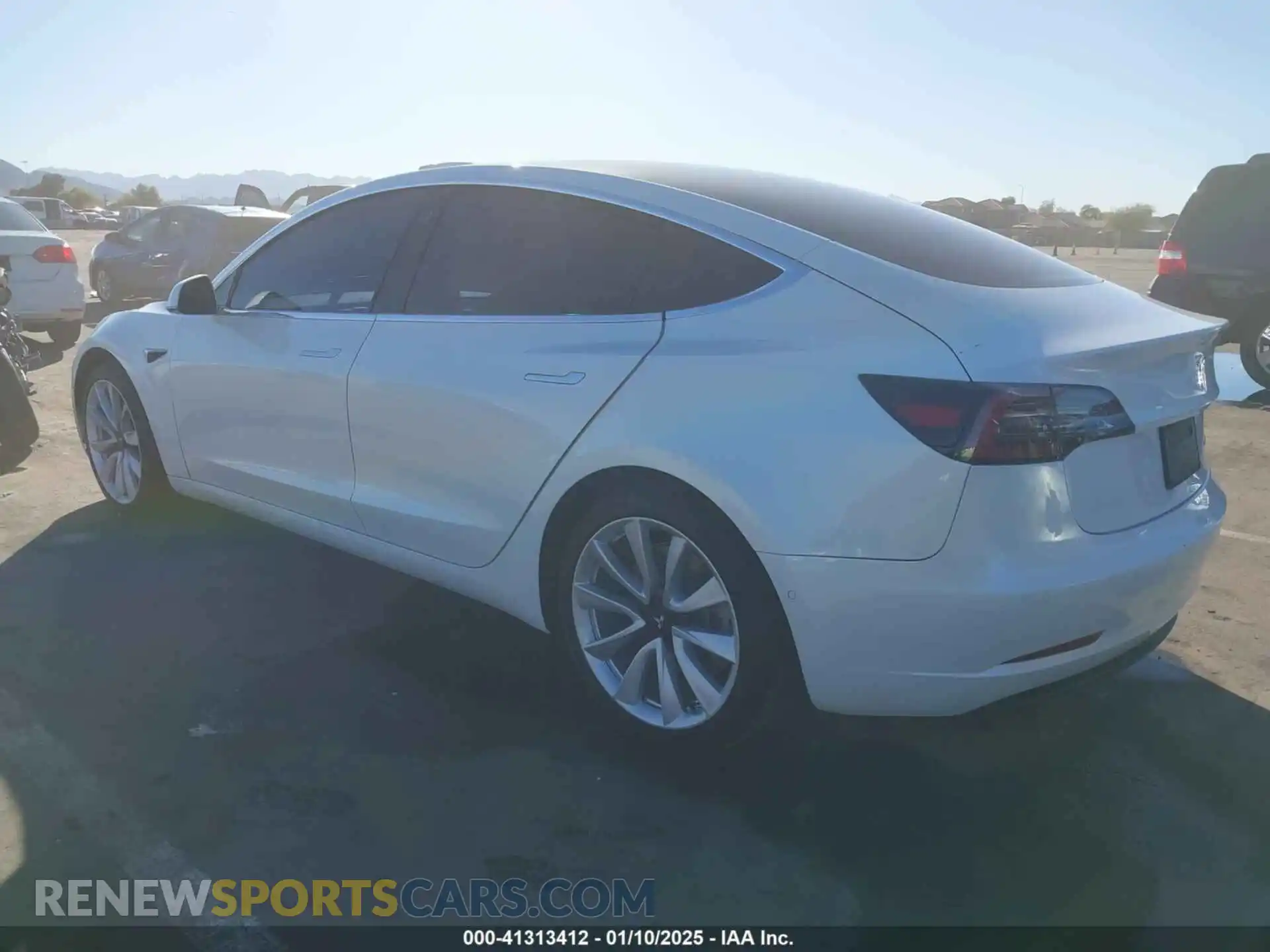 3 Photograph of a damaged car 5YJ3E1EBXLF713024 TESLA MODEL 3 2020