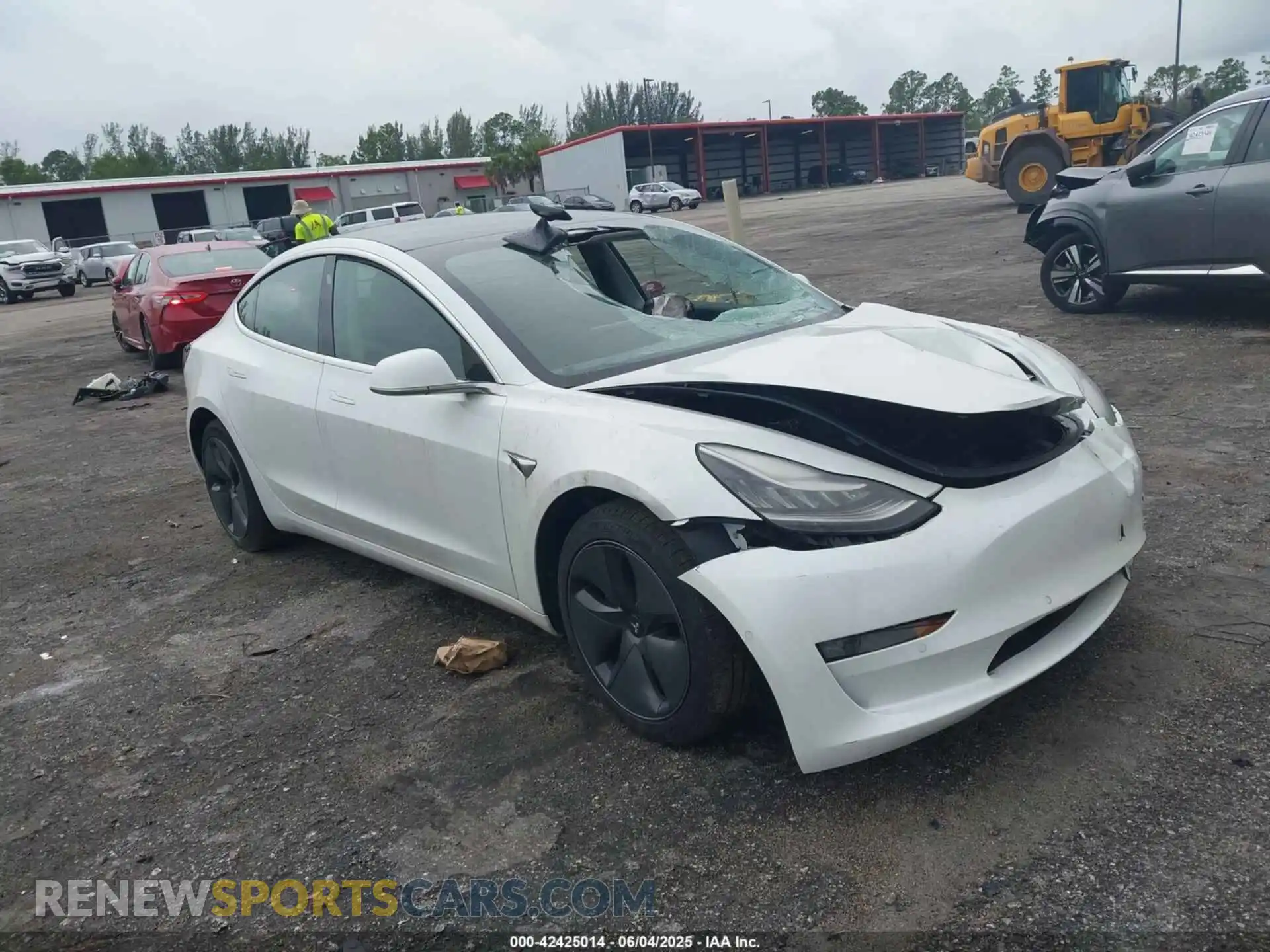 1 fotografías del automóvil dañado 5YJ3E1EBXLF790542 TESLA MODEL 3 2020