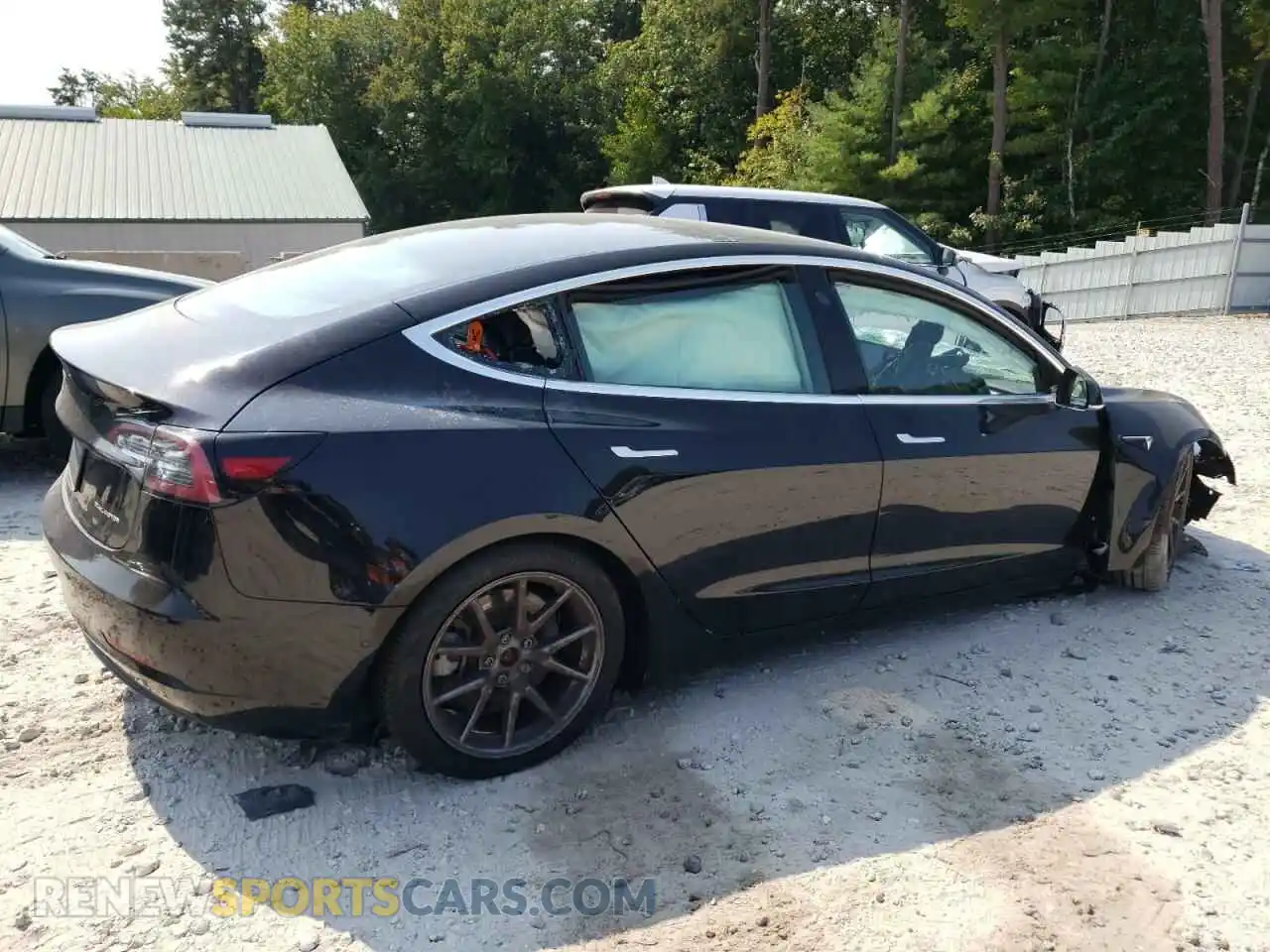3 Photograph of a damaged car 5YJ3E1EBXLF802916 TESLA MODEL 3 2020