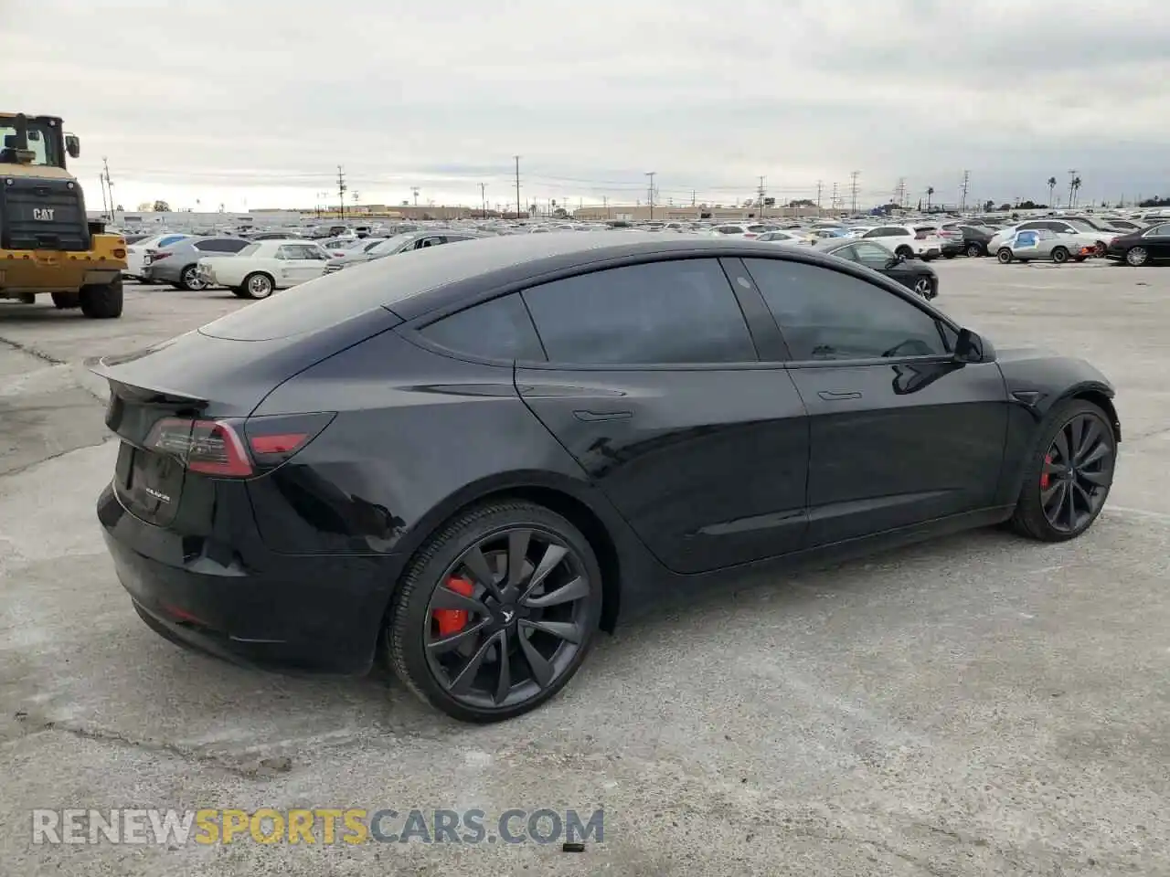 3 Photograph of a damaged car 5YJ3E1EC1LF746843 TESLA MODEL 3 2020