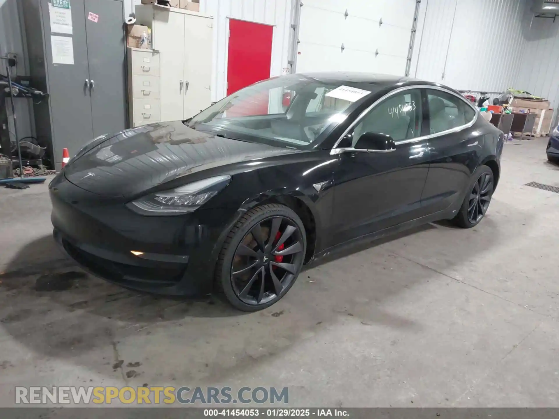 2 Photograph of a damaged car 5YJ3E1EC2LF624489 TESLA MODEL 3 2020