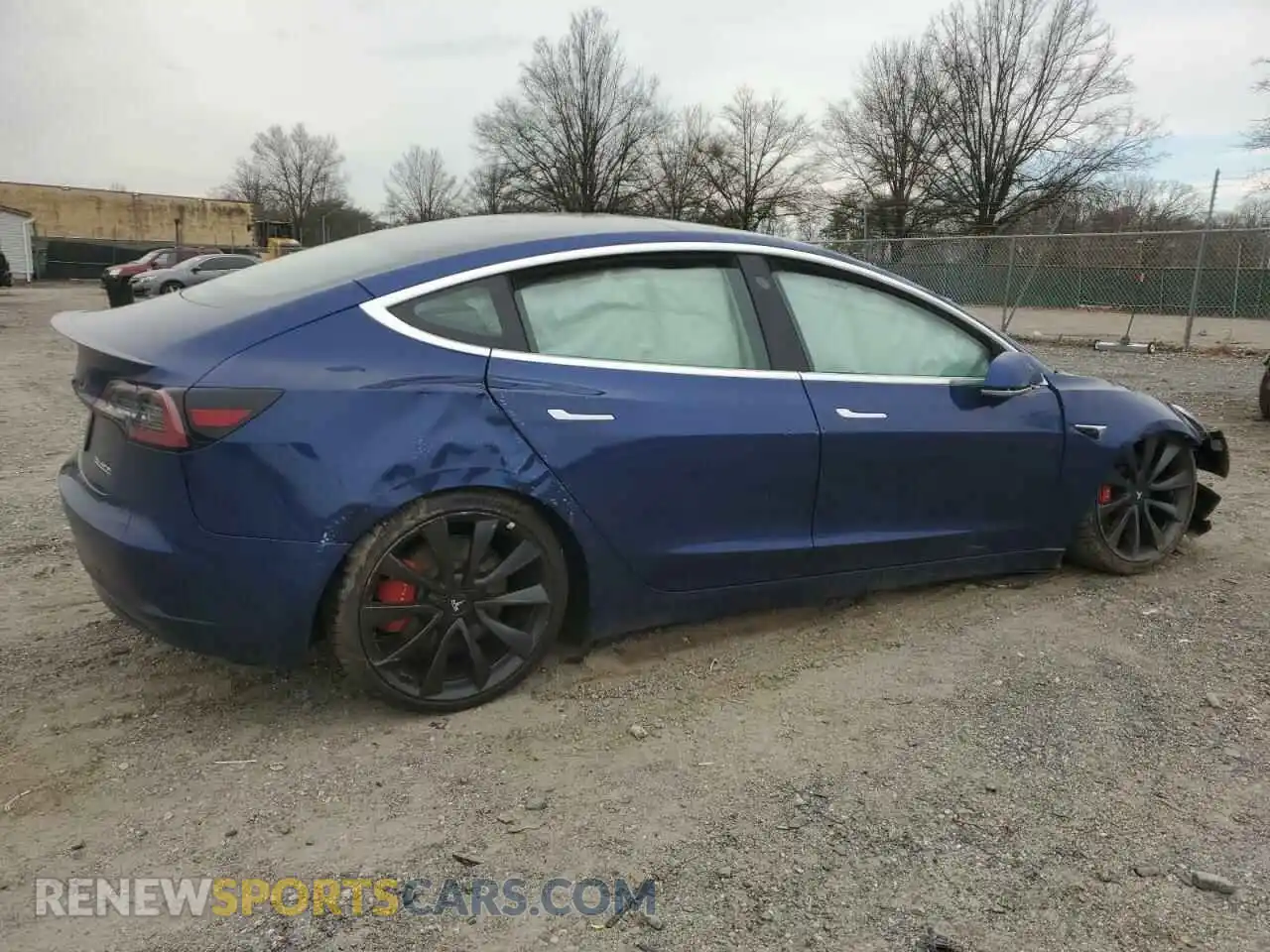 3 Photograph of a damaged car 5YJ3E1EC5LF641951 TESLA MODEL 3 2020