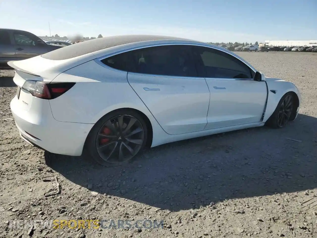 3 Photograph of a damaged car 5YJ3E1EC5LF805540 TESLA MODEL 3 2020