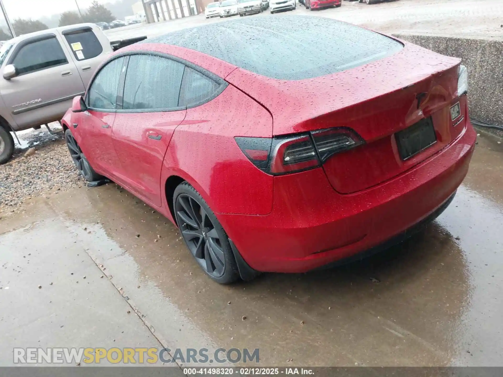 3 Photograph of a damaged car 5YJ3E1EC9LF629771 TESLA MODEL 3 2020