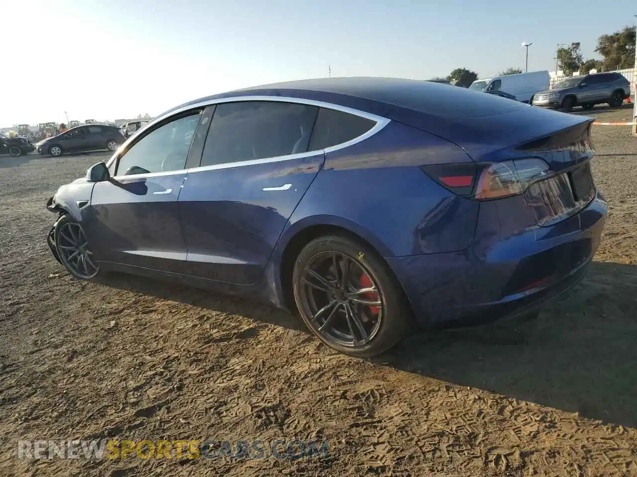 2 Фотография поврежденного автомобиля 5YJ3E1ECXLF624594 TESLA MODEL 3 2020