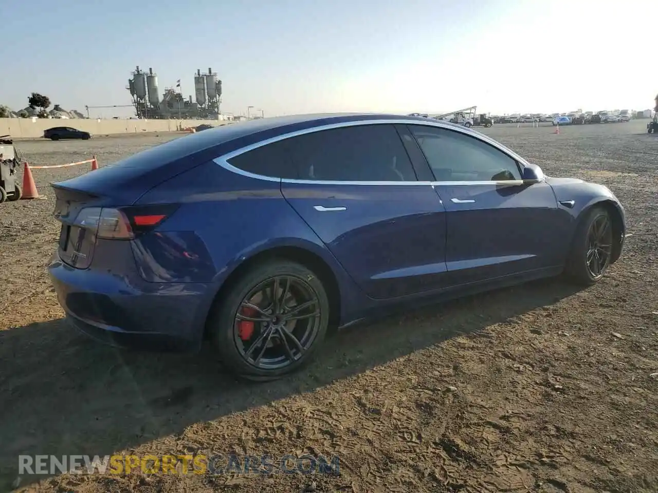 3 Фотография поврежденного автомобиля 5YJ3E1ECXLF624594 TESLA MODEL 3 2020