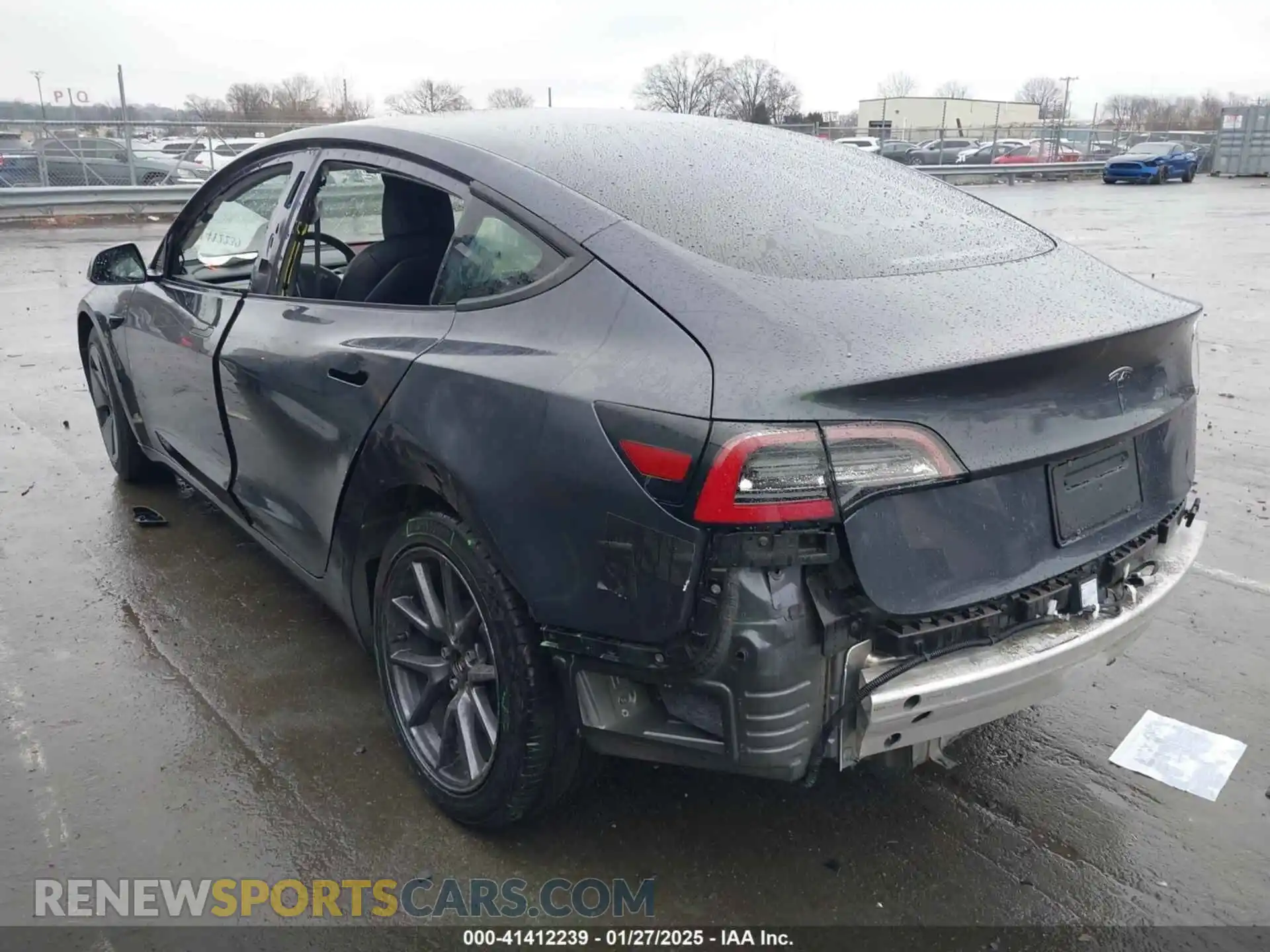 3 Photograph of a damaged car 5YJ3E1EA0MF016938 TESLA MODEL 3 2021