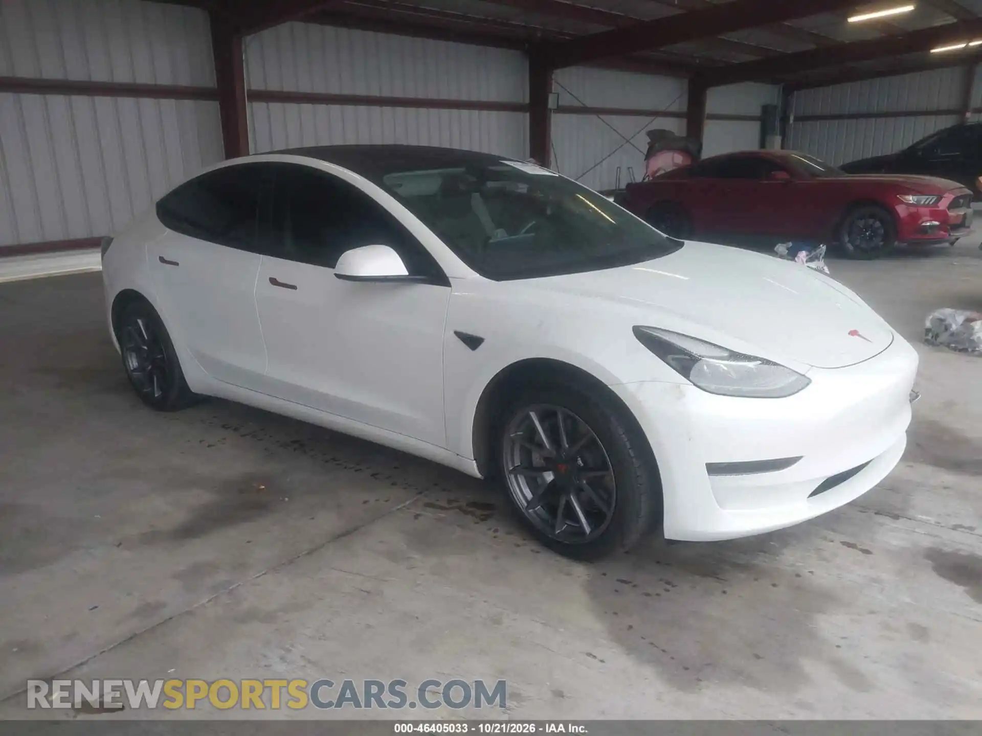 1 fotografías del automóvil dañado 5YJ3E1EA0MF054010 TESLA MODEL 3 2021