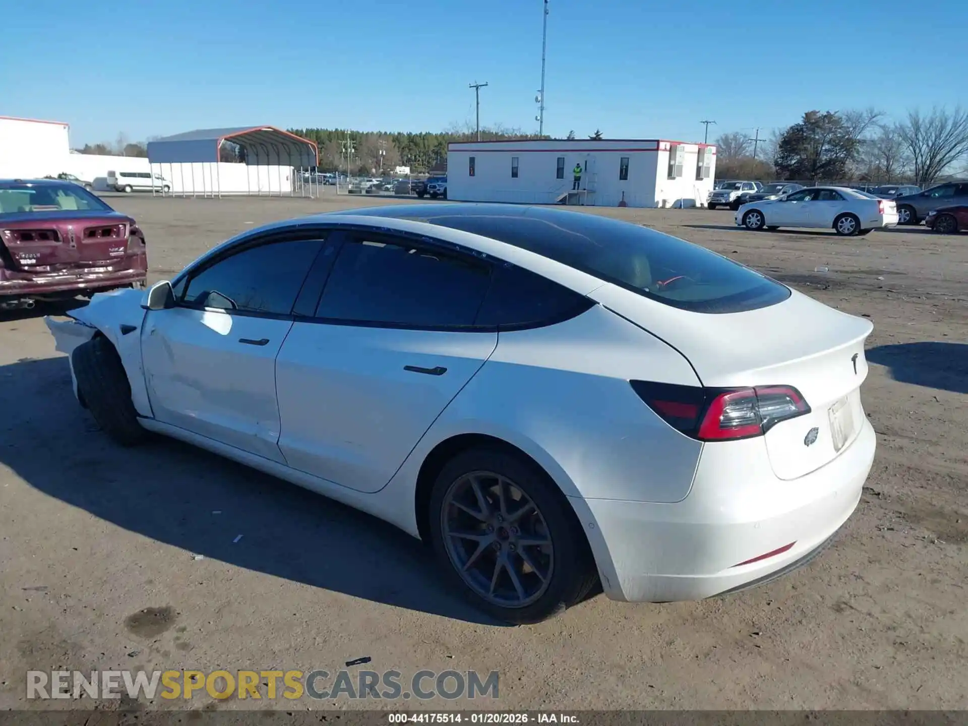 3 Photograph of a damaged car 5YJ3E1EA0MF088268 TESLA MODEL 3 2021