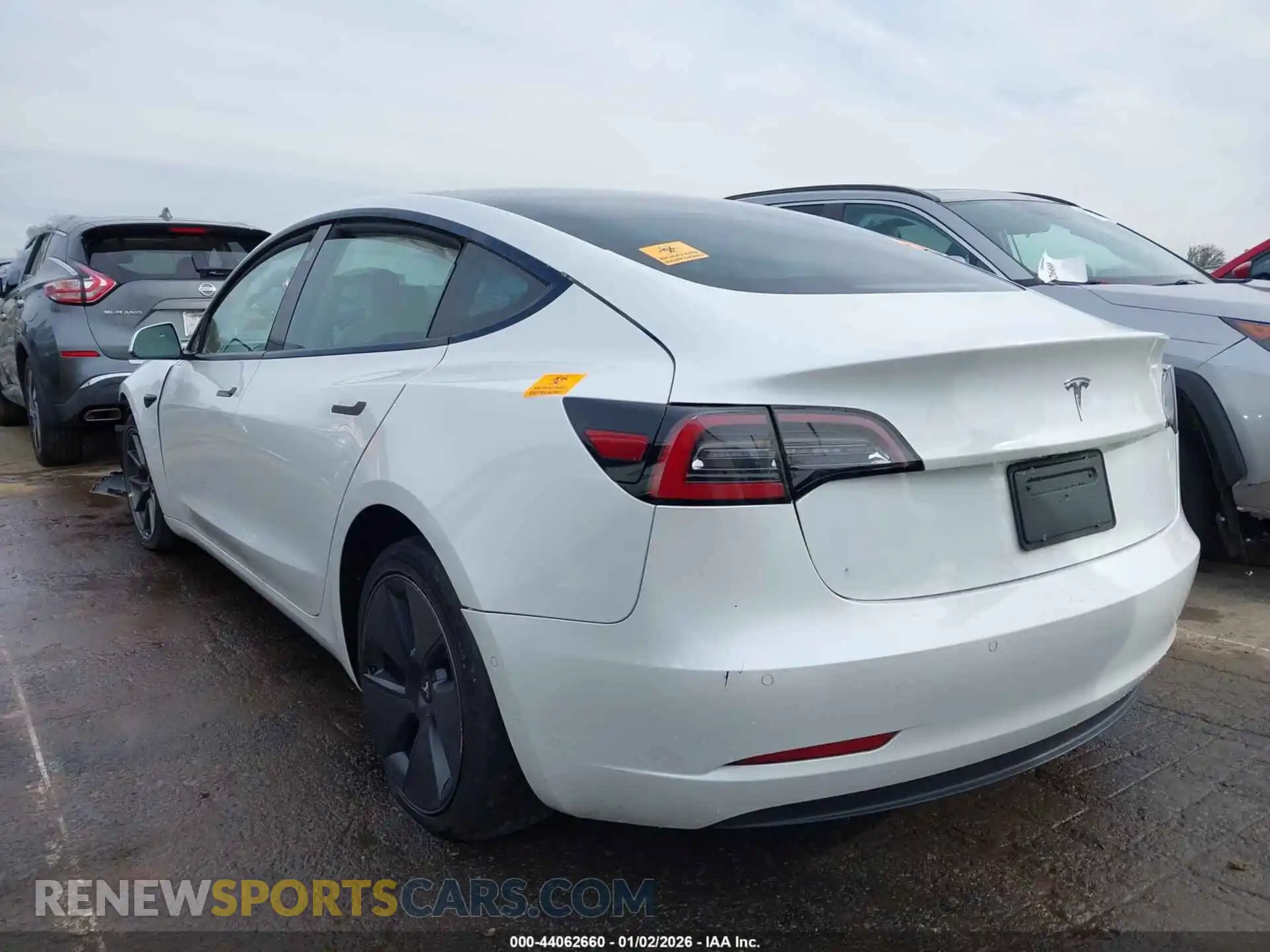 3 Photograph of a damaged car 5YJ3E1EA0MF853818 TESLA MODEL 3 2021
