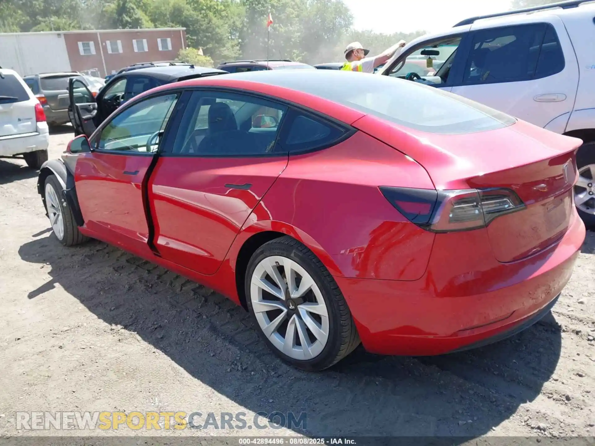 3 Фотография поврежденного автомобиля 5YJ3E1EA0MF856671 TESLA MODEL 3 2021
