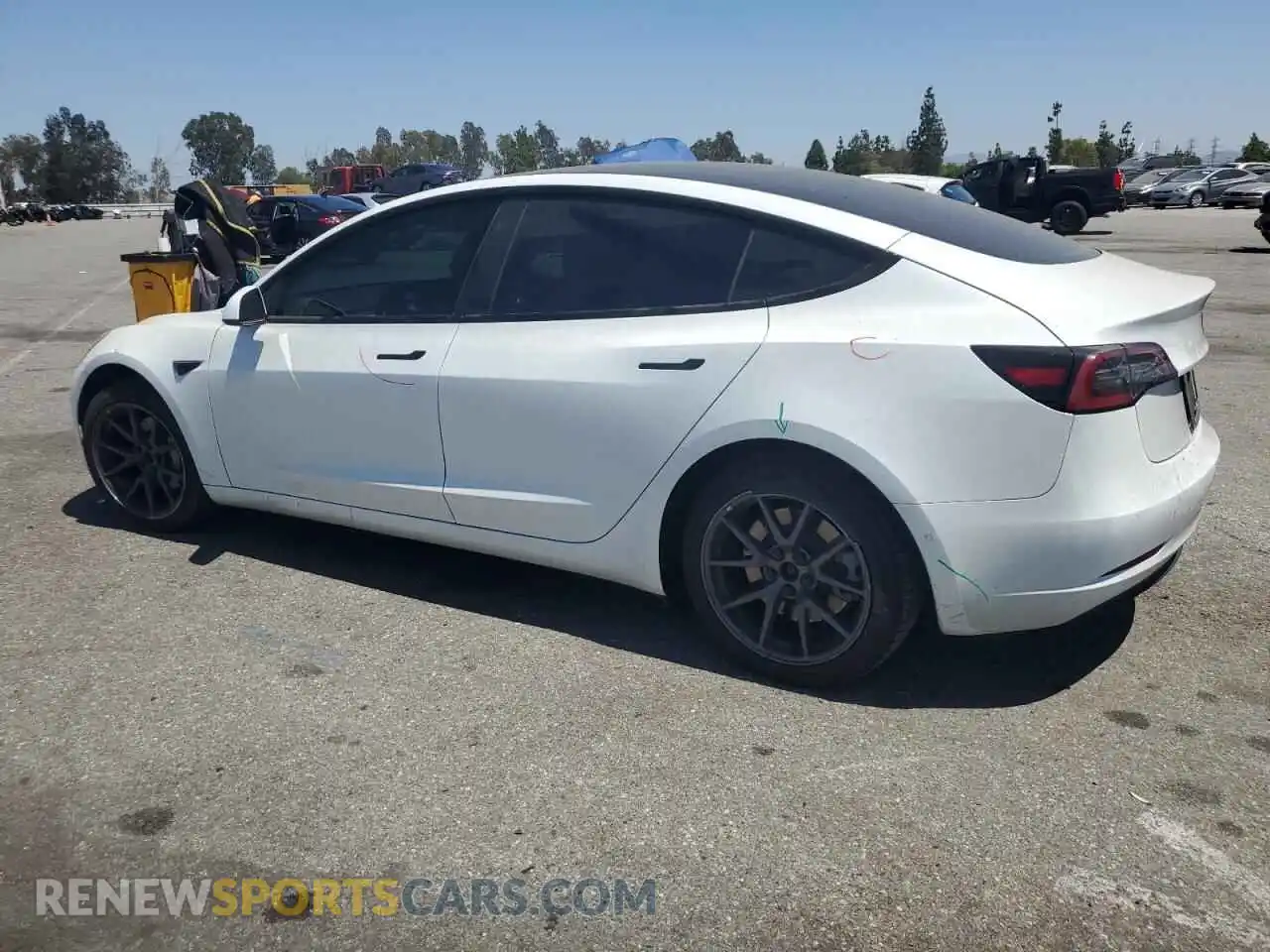 2 Фотография поврежденного автомобиля 5YJ3E1EA0MF873311 TESLA MODEL 3 2021