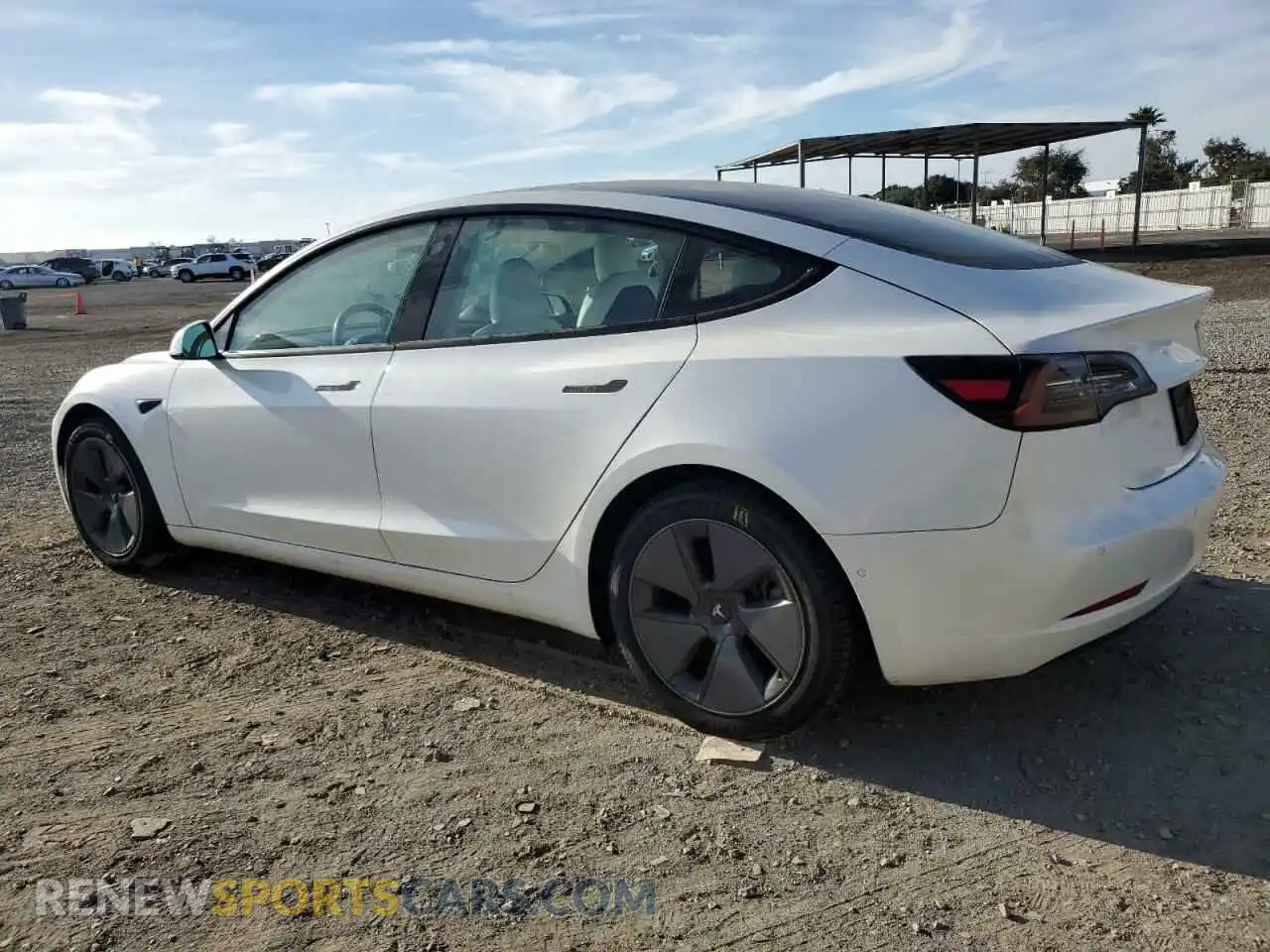 2 Фотография поврежденного автомобиля 5YJ3E1EA0MF928632 TESLA MODEL 3 2021