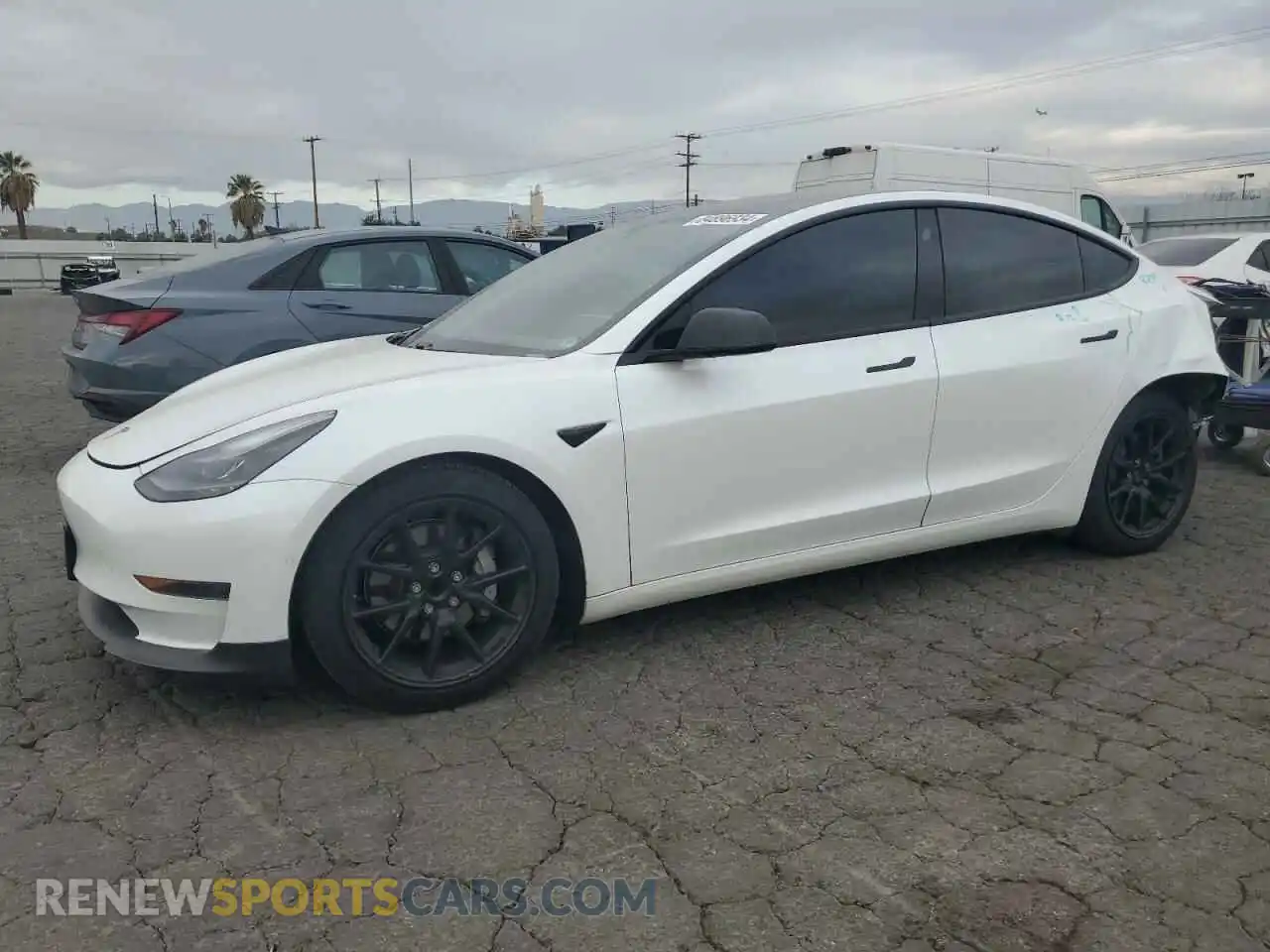 1 Фотография поврежденного автомобиля 5YJ3E1EA0MF941462 TESLA MODEL 3 2021