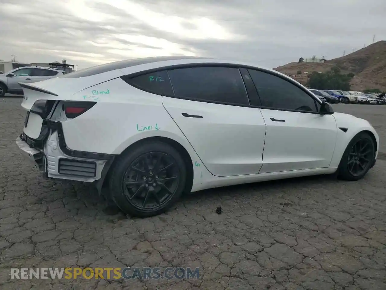 3 Фотография поврежденного автомобиля 5YJ3E1EA0MF941462 TESLA MODEL 3 2021