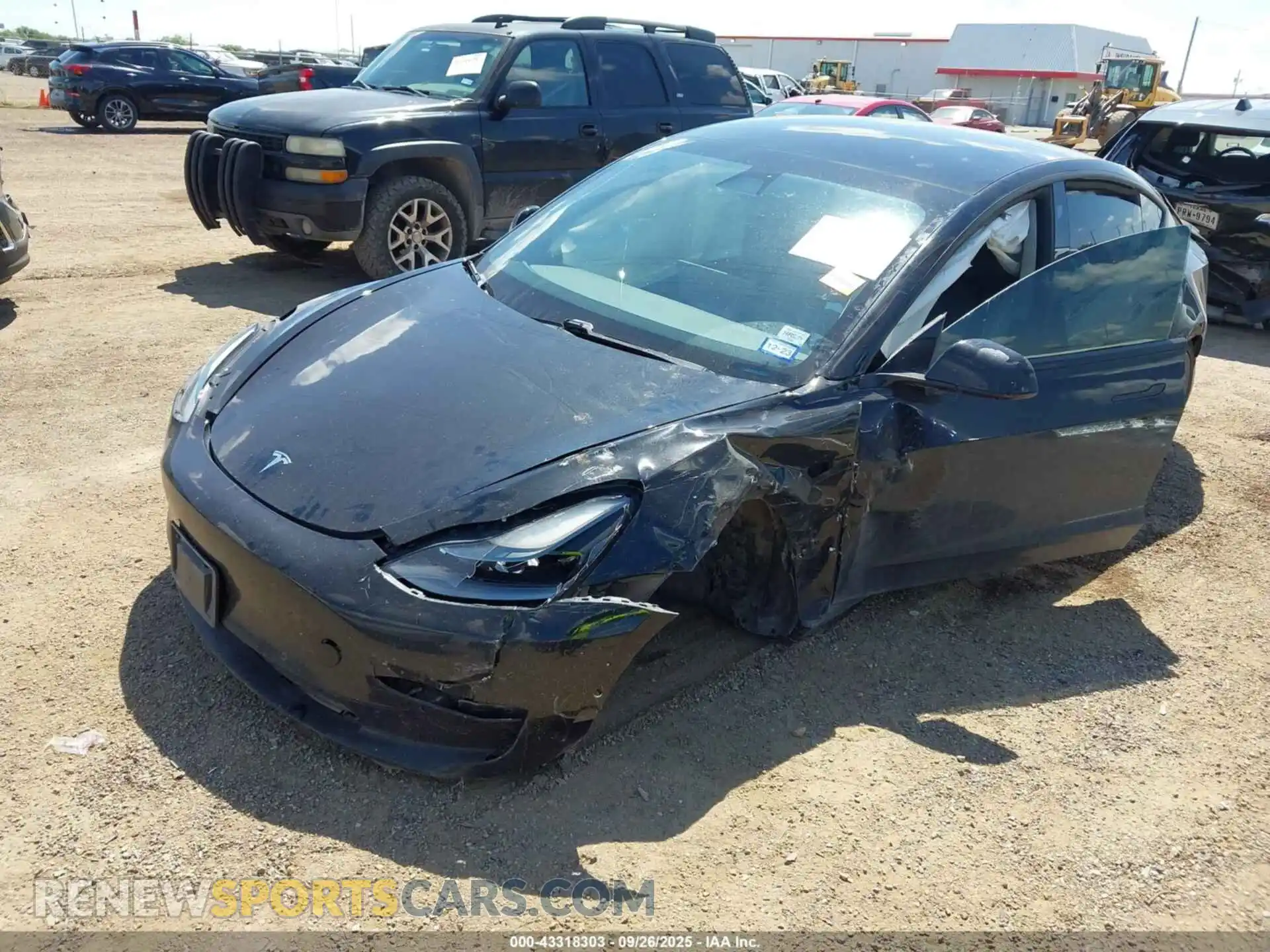 2 Фотография поврежденного автомобиля 5YJ3E1EA0MF976311 TESLA MODEL 3 2021