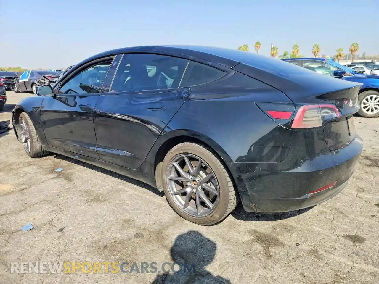 2 Фотография поврежденного автомобиля 5YJ3E1EA0MF977278 TESLA MODEL 3 2021