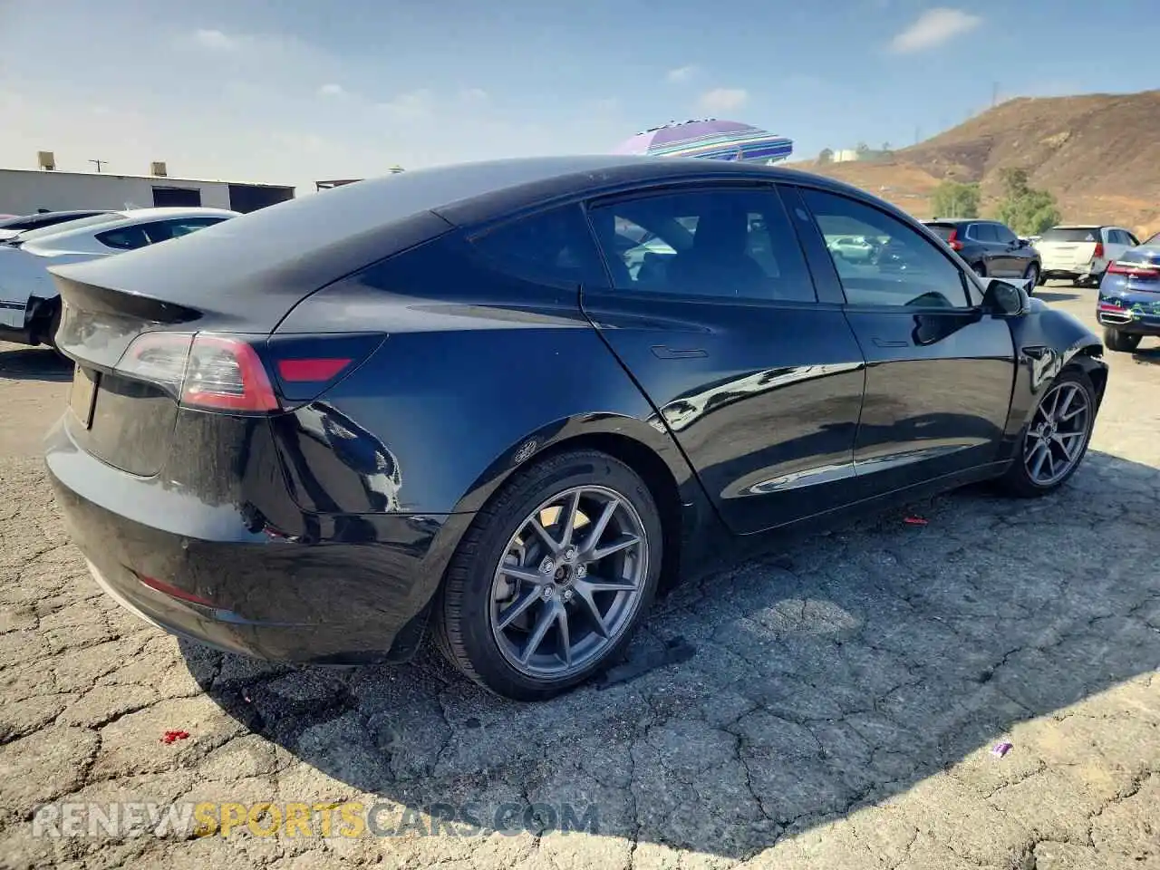 3 Фотография поврежденного автомобиля 5YJ3E1EA0MF977278 TESLA MODEL 3 2021