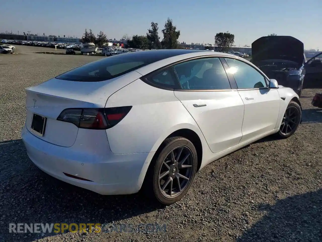 3 Photograph of a damaged car 5YJ3E1EA0MF986997 TESLA MODEL 3 2021