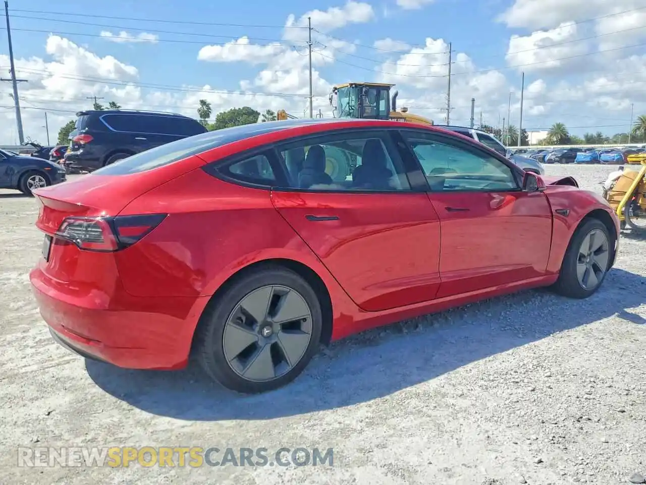 3 Фотография поврежденного автомобиля 5YJ3E1EA1MF042674 TESLA MODEL 3 2021