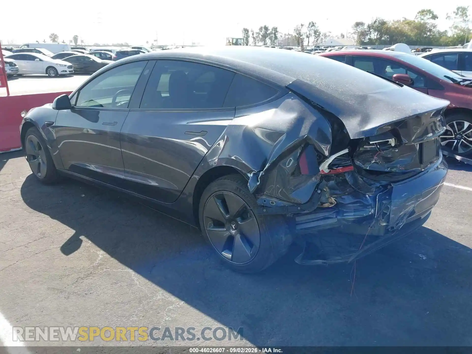 3 Фотография поврежденного автомобиля 5YJ3E1EA1MF083547 TESLA MODEL 3 2021
