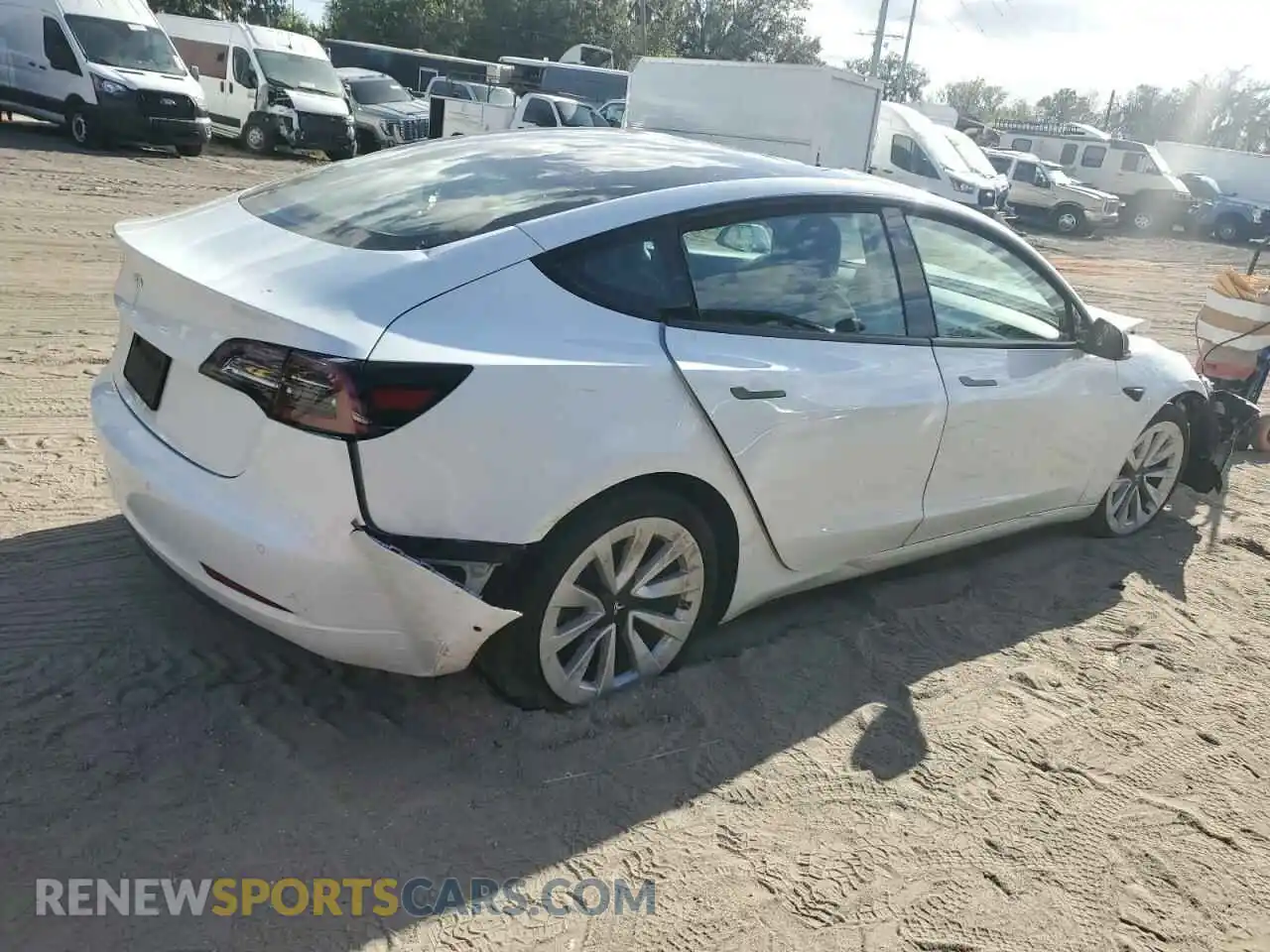 3 Фотография поврежденного автомобиля 5YJ3E1EA1MF856758 TESLA MODEL 3 2021