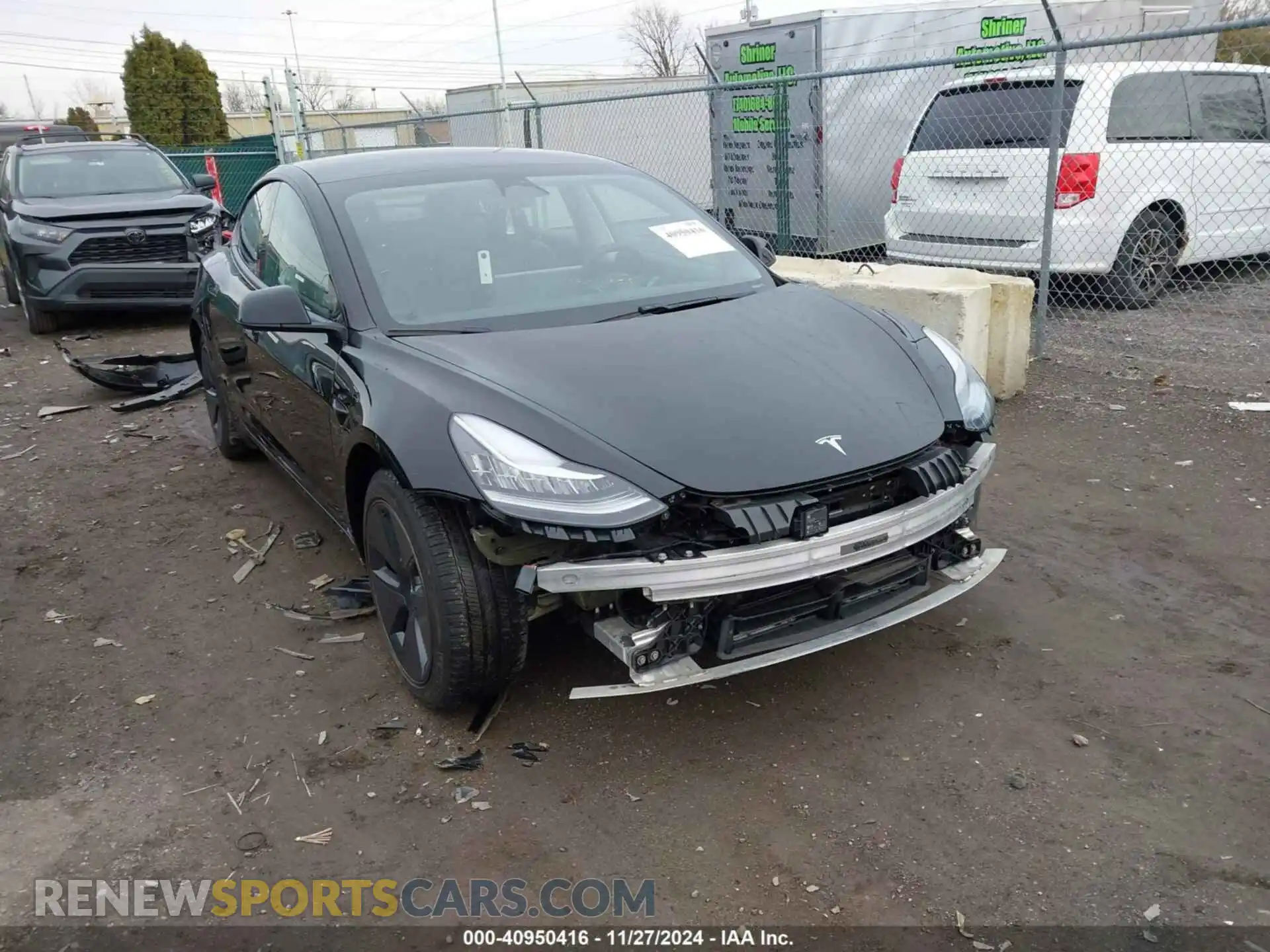 1 Photograph of a damaged car 5YJ3E1EA1MF859319 TESLA MODEL 3 2021