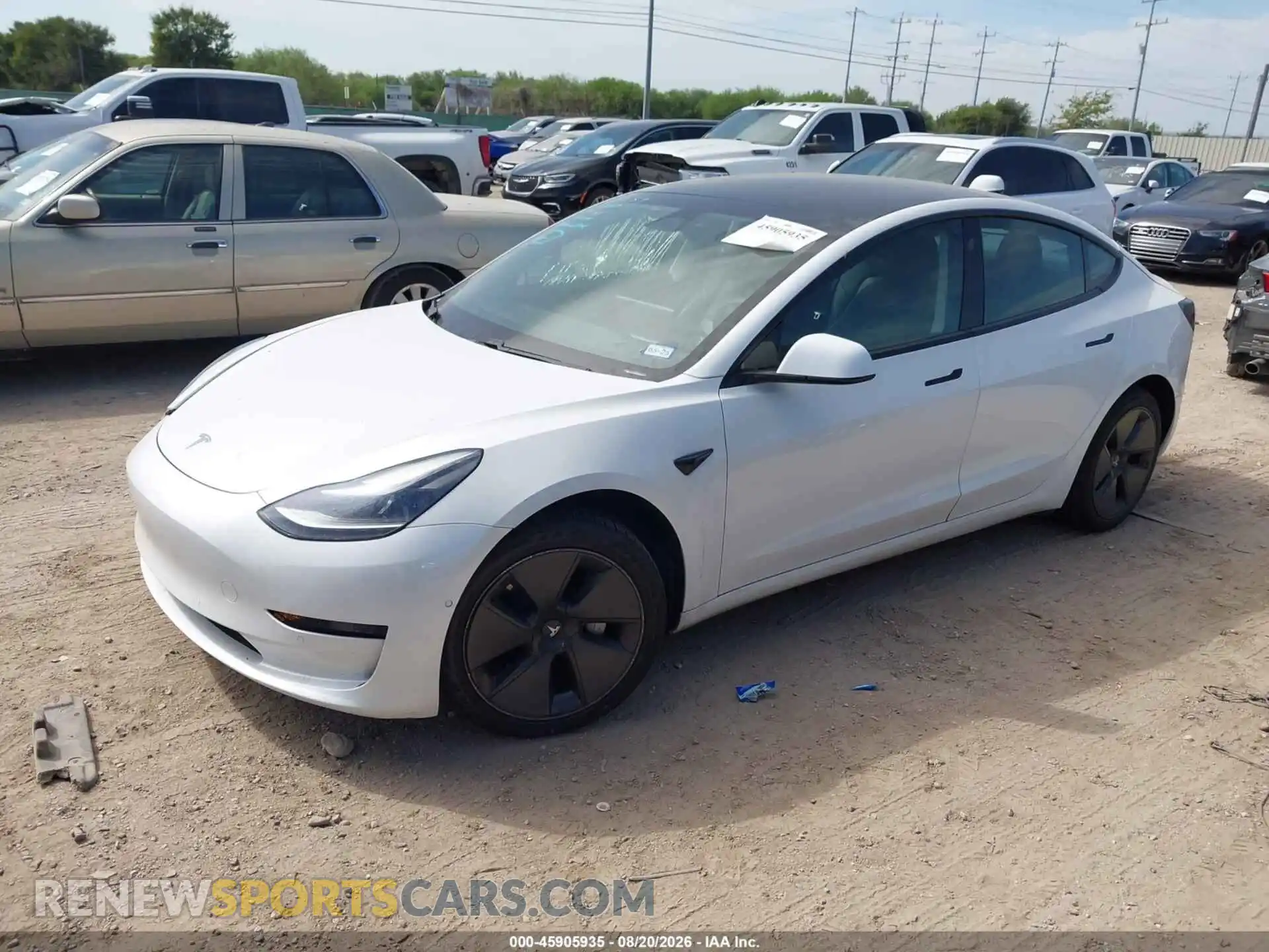2 Фотография поврежденного автомобиля 5YJ3E1EA1MF866626 TESLA MODEL 3 2021