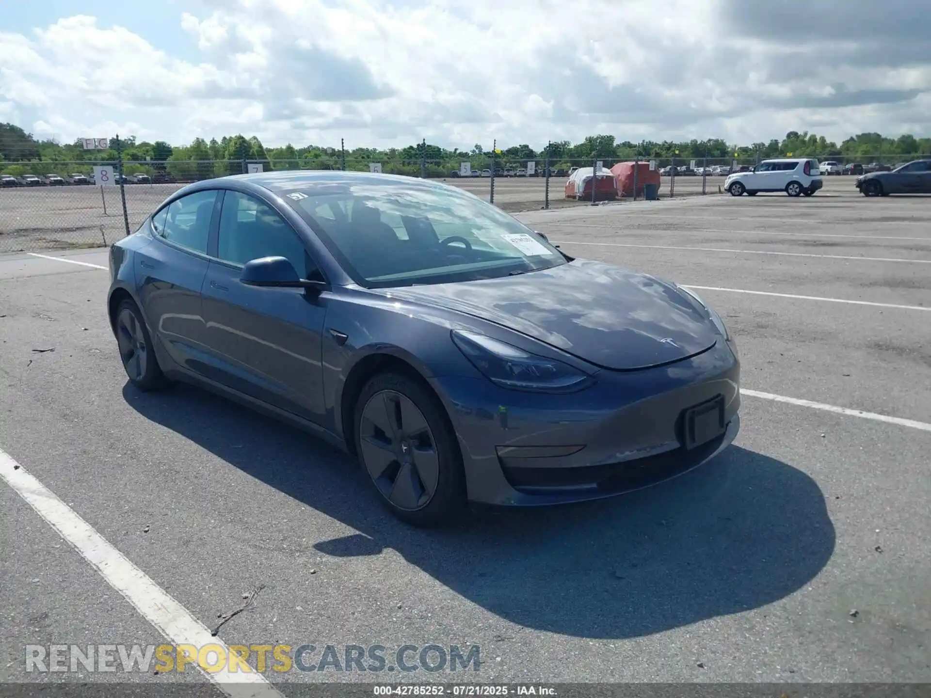 1 Фотография поврежденного автомобиля 5YJ3E1EA1MF867579 TESLA MODEL 3 2021