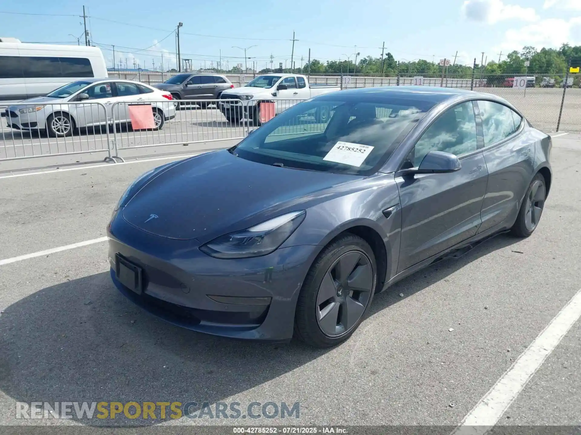 2 Фотография поврежденного автомобиля 5YJ3E1EA1MF867579 TESLA MODEL 3 2021