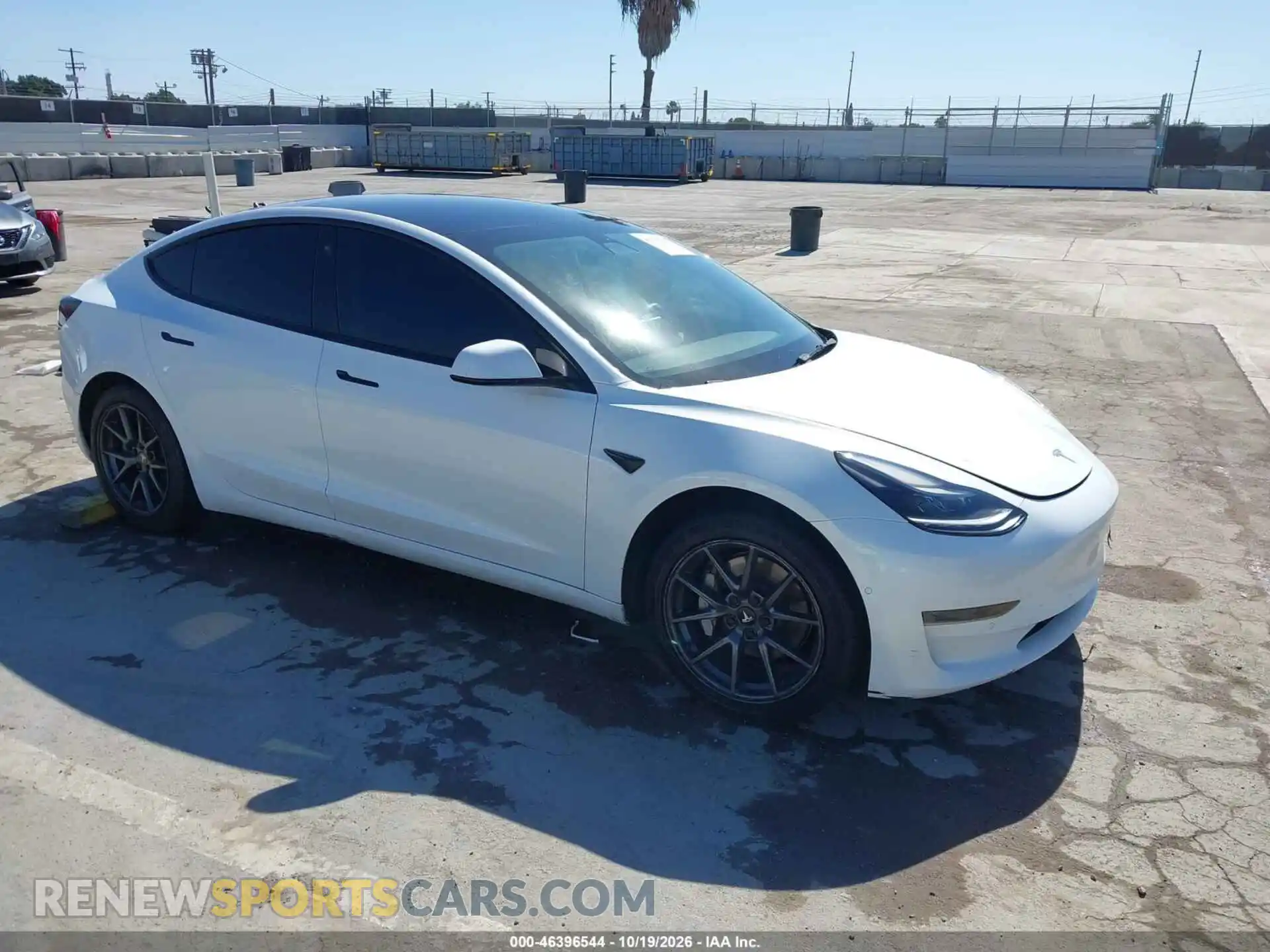 1 Фотография поврежденного автомобиля 5YJ3E1EA2MF098431 TESLA MODEL 3 2021