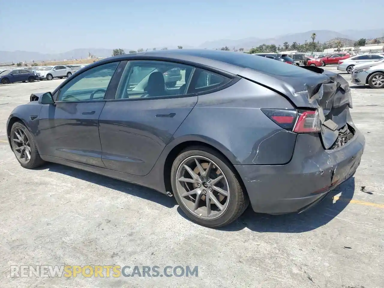2 Фотография поврежденного автомобиля 5YJ3E1EA2MF941298 TESLA MODEL 3 2021
