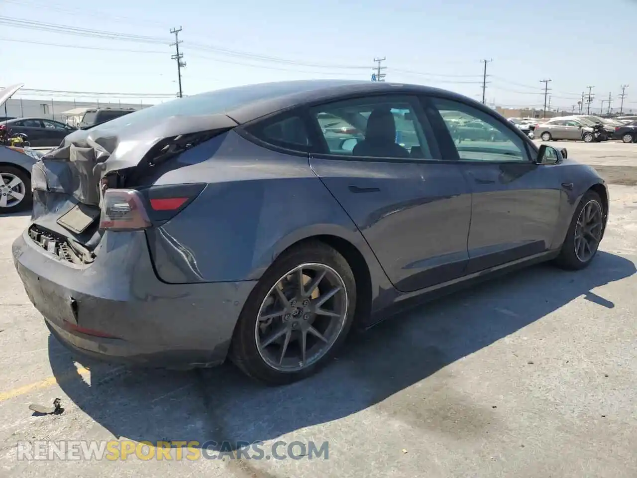 3 Фотография поврежденного автомобиля 5YJ3E1EA2MF941298 TESLA MODEL 3 2021